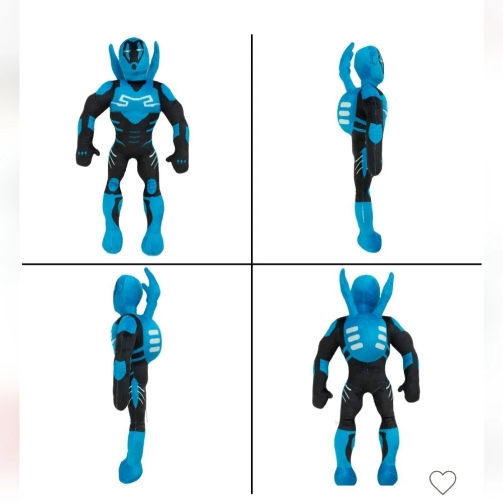 Blue Beetle Kids' Throw Pillow